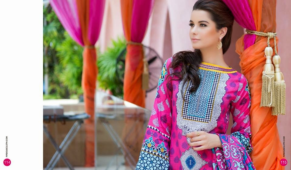 Firdous Summer Lawn 2015 Collection Firdous Summer Lawn 2015 Collection