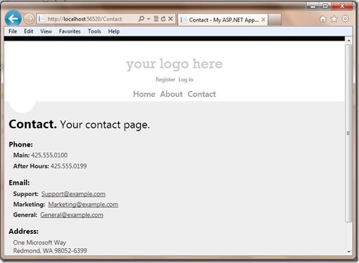 Contact-ASP.NETFriendlyURLsRedirection