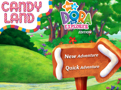 Nick Jr. Dora's Candy Land Game
