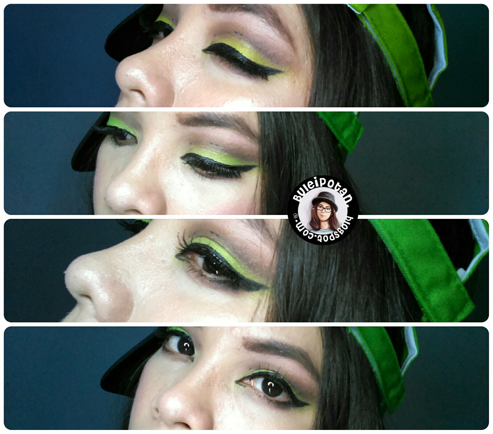 MOTD Green Y Eyes Makeup Welcome November Buleipotan Beauty