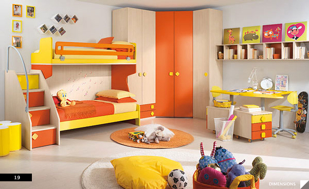 Interior Architecture For a Children's Bedroom 