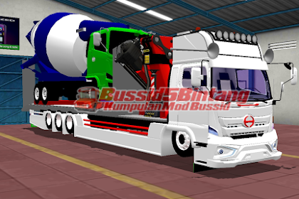 Mod Bussid Hino 500 muatan Hino V5