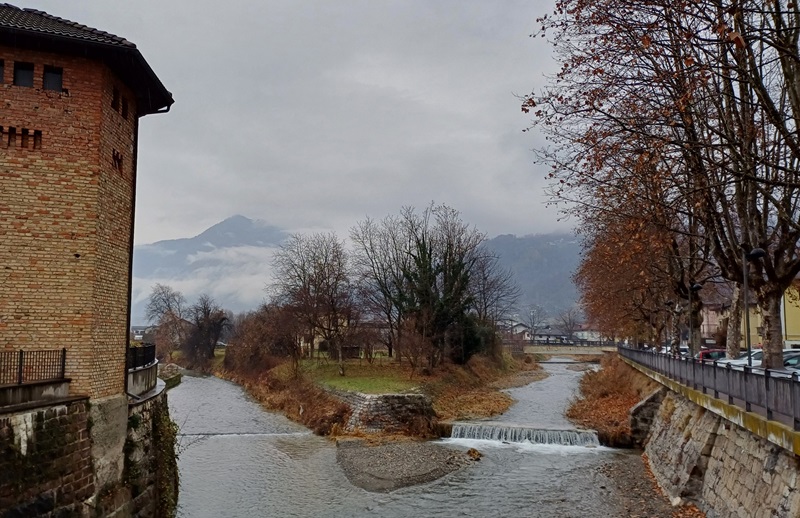 Il fiume Brenta a Borgo Valsugana