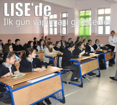 lise, lise nasıldır, lisede ilk gün