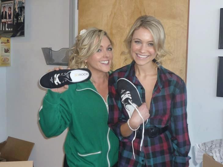 Jane Krakowski and Katrina Bowden