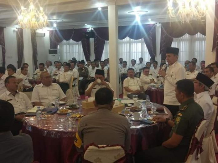 Persiapan TDS dan Festival Kerinci, Adirozal Pimpin Rapat Terpadu