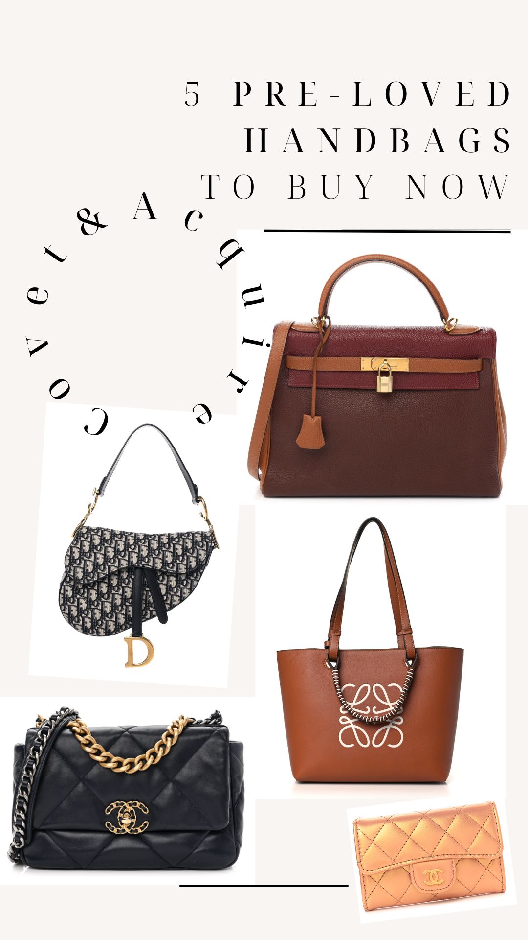 The 5 preloved designer handbag deals that caught my eye this week