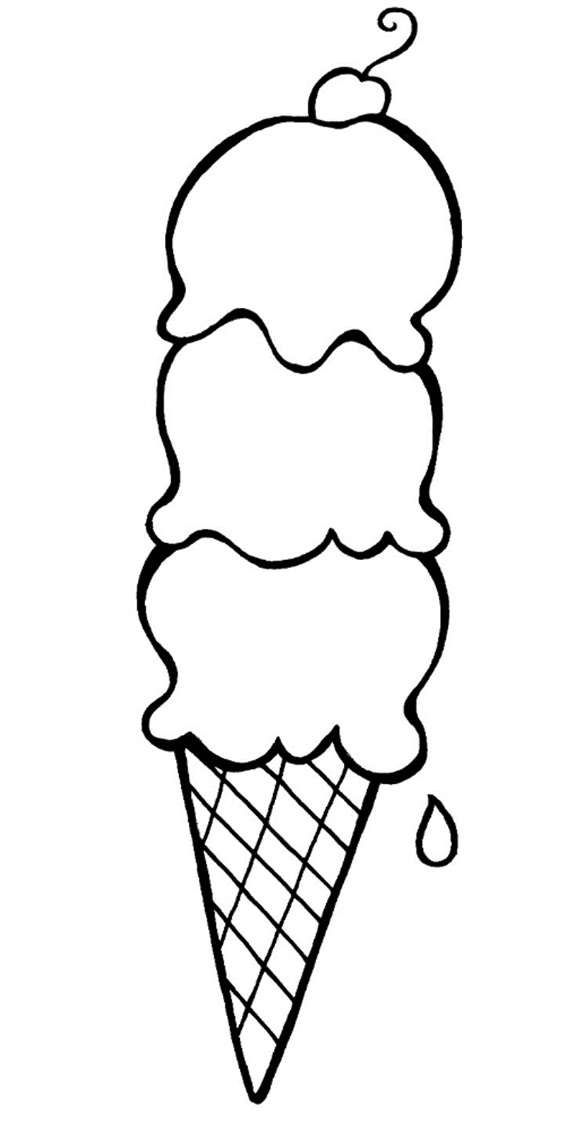 Gambar Sketsa Ice Cream Garlerisket