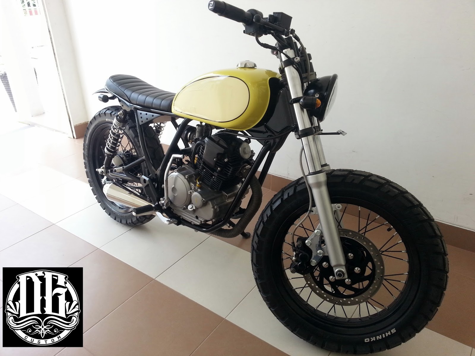 Tangki Knalpot Kustom Inspirasi Modifikasi Motor Kustom Japstyle