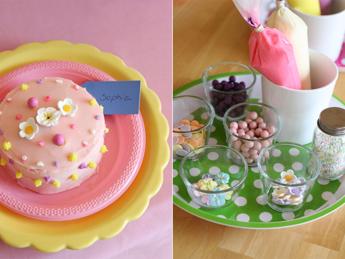 Grace's Cake Decorating Party - Glorious Treats