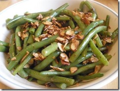 green beans almandine