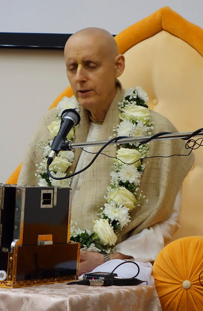 Teaching the Science of Krishna Bhakti at  Kaliningrad, Russia