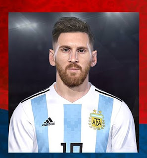 PES 2018 Facepack World Cup 2018 by Messi Pradeep