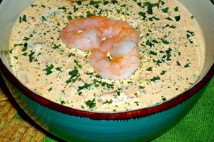 Hamilton Beach 10-Cup Stack & Snap Food Processor #Giveaway...Featuring
Creamy Cajun Shrimp Dip