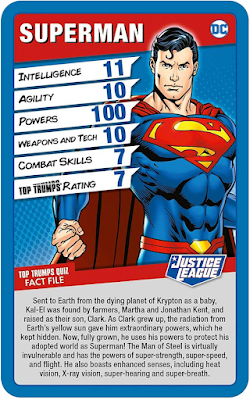 2006 Top Trumps Justice League - Superman