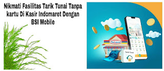 Tarik tunai di Indomaret