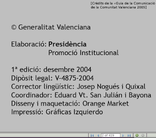 Guia valenciana de la comunicació 2005