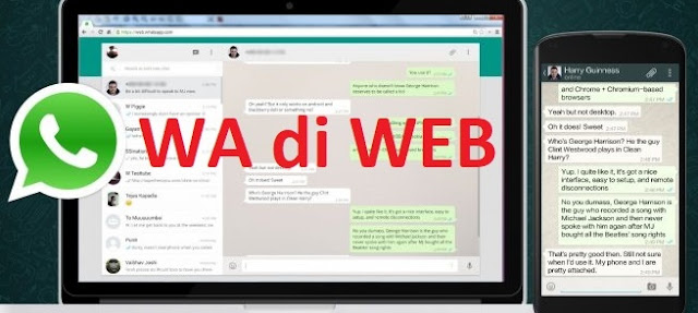 Cara Menggunakan Whatsapp Web di Komuter atau Laptop
