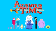 Adventure Time Time: NES They Meet (adventure time wfac wallpaper by supajackle wfa)