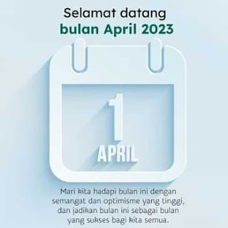 ucapan awal bulan april 2023