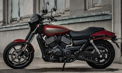 2017 Harley-Davidson Street 750 red color