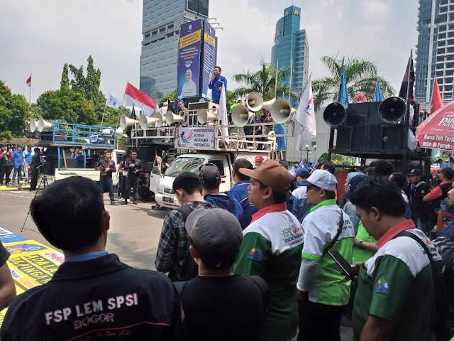 Aliansi Aksi Sejuta Buruh (AASB) menyerukan para buruh siaga penuh untuk melakukan aksi demonstrasi selanjutnya hingga Undang-Undang ( UU ) Cipta Kerja berhasil dicabut. (Rabu20 September 2023)