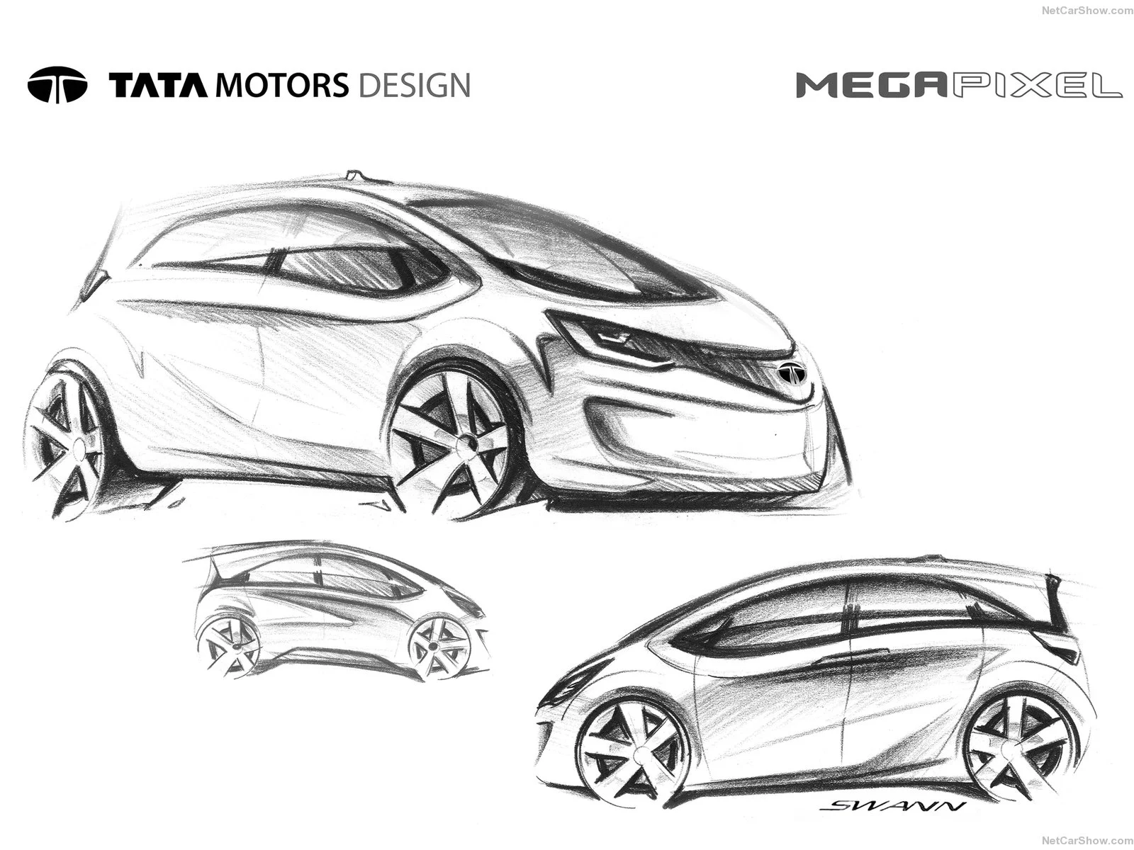 Hình ảnh xe ô tô Tata Megapixel Concept 2012 & nội ngoại thất