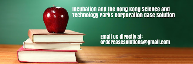 Incubation Hong Kong Science Technology Parks Corporation Case Solution