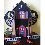 I had so much fun making 'The Haunted House' Theme to decorate my Eco .