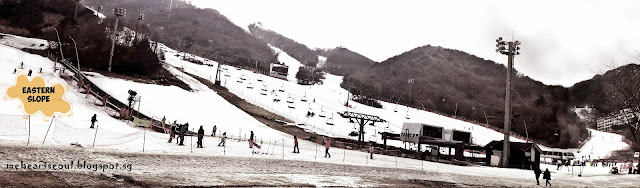 et's hit Ski Slope and Slide down the Muju Snowy Hill~! | meheartseoul.blogspot.com