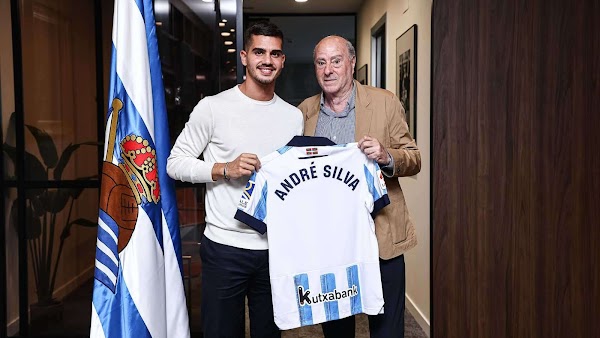Oficial: Real Sociedad, llega cedido André Silva Oficial: Real Sociedad, llega cedido André Silva