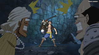 ワンピースアニメ ドレスローザ編 689話 アブドーラ ジェット | ONE PIECE Episode 689