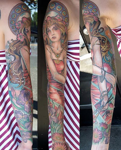 alphonse mucha tattoo. Alphonse Mucha (whose work