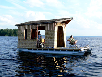Momentum: Build your own houseboat to cruise Sebago Lake, Maine?