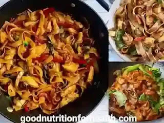 Vegetarian Drunken Noodles