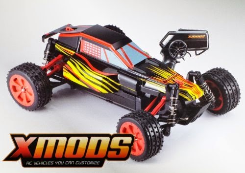 XMODS Custom RC 1:16 Scale Buggy Special Edition Kit with 4x4 & High Speed Motor
