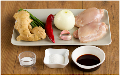 Pollo Salteado con Jengibre cocina asiatica