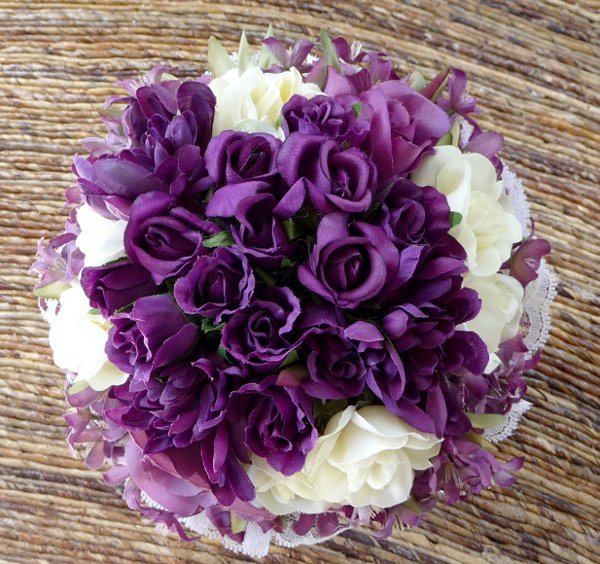 The violet is a small dainty flower that adds a vintage feel to a bouquet 