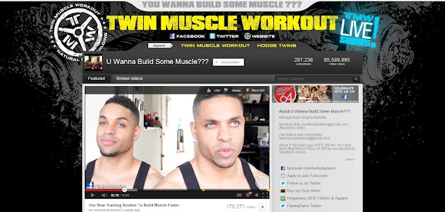 top youtube fitness hodge twins