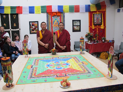 Medizin Buddha, Sandmandala, Kunga Tenzin, Tsering Tashi, Bodensee Sandmandala, Kreuzlingen,