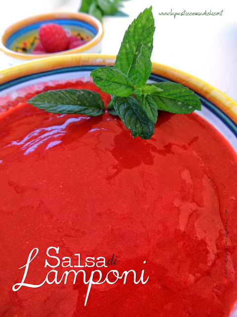 Salsa di lamponi - www.lapasticceriadichico.it
