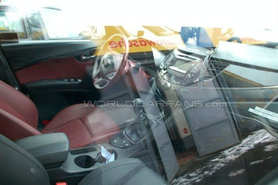 New crossover Hyundai - the first photo of interior