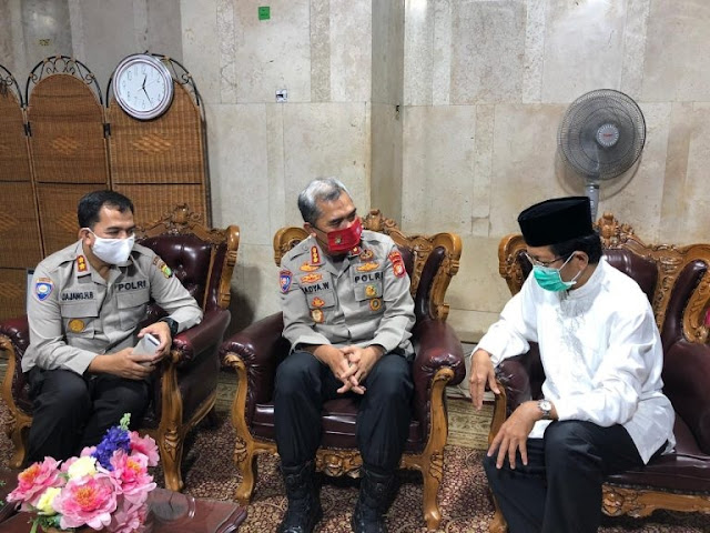 Badya Wijaya Jalin Silaturahmi dengan Imam Besar Masjid Istiqlal Jakarta