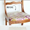 How To Reupholster A Dining Room Chair / How To Reupholster Dining Chairs Seats And Backs - Cover the chair back first, stapling it down.