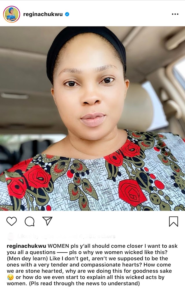 REGINA CHUKWU SAYS WOMEN ARE WICKED