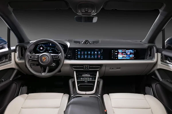 Nova Porsche Cayenne 2024 - interior