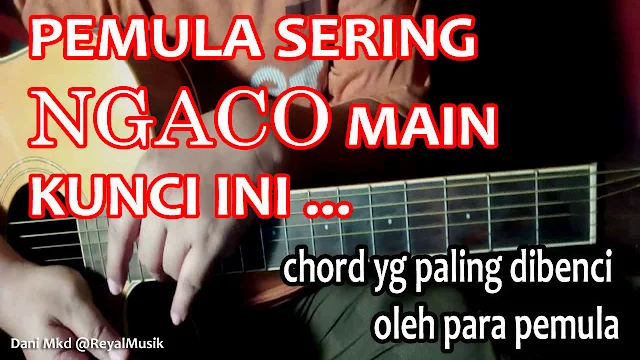 belajar kunci gitar untuk pemula, belajar chord gitar untuk pemula