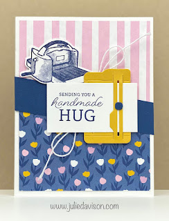 3 Easy Angles Cards with Stampin' Up! Designer Paper + Video ~ Crafting with You Bundle ~ Delightfully Eclectic Designer Paper www.juliedavison.com #stampinup