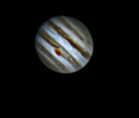 Jupiter and the Great Red Spot 1-21-16