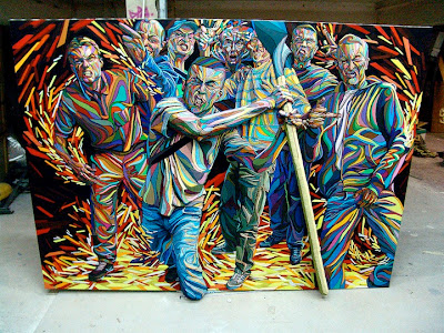 3d painting - shaka art - three dimensional paintings